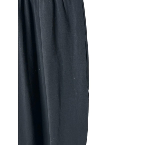 NWT J Crew Factory Womens Petite Knit Dress Size Small Midi Pockets Black - Picture 6 of 11